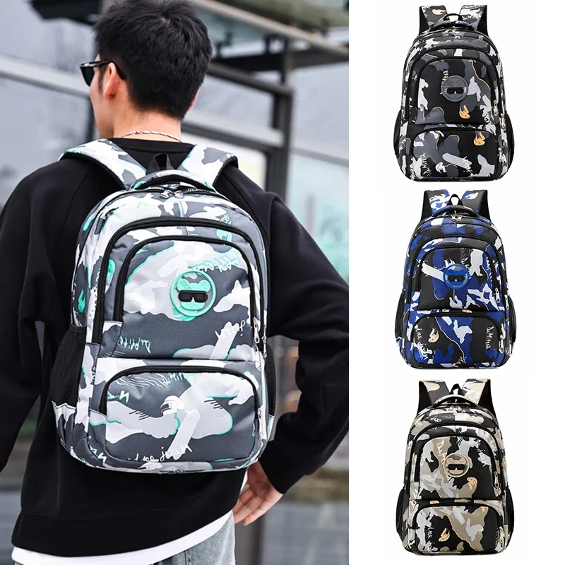 

Large Travel Bag for Teenagers Schoolbag Female New Fashion Backpack Brand Classic Nylon Computer Casual Backpack Bag