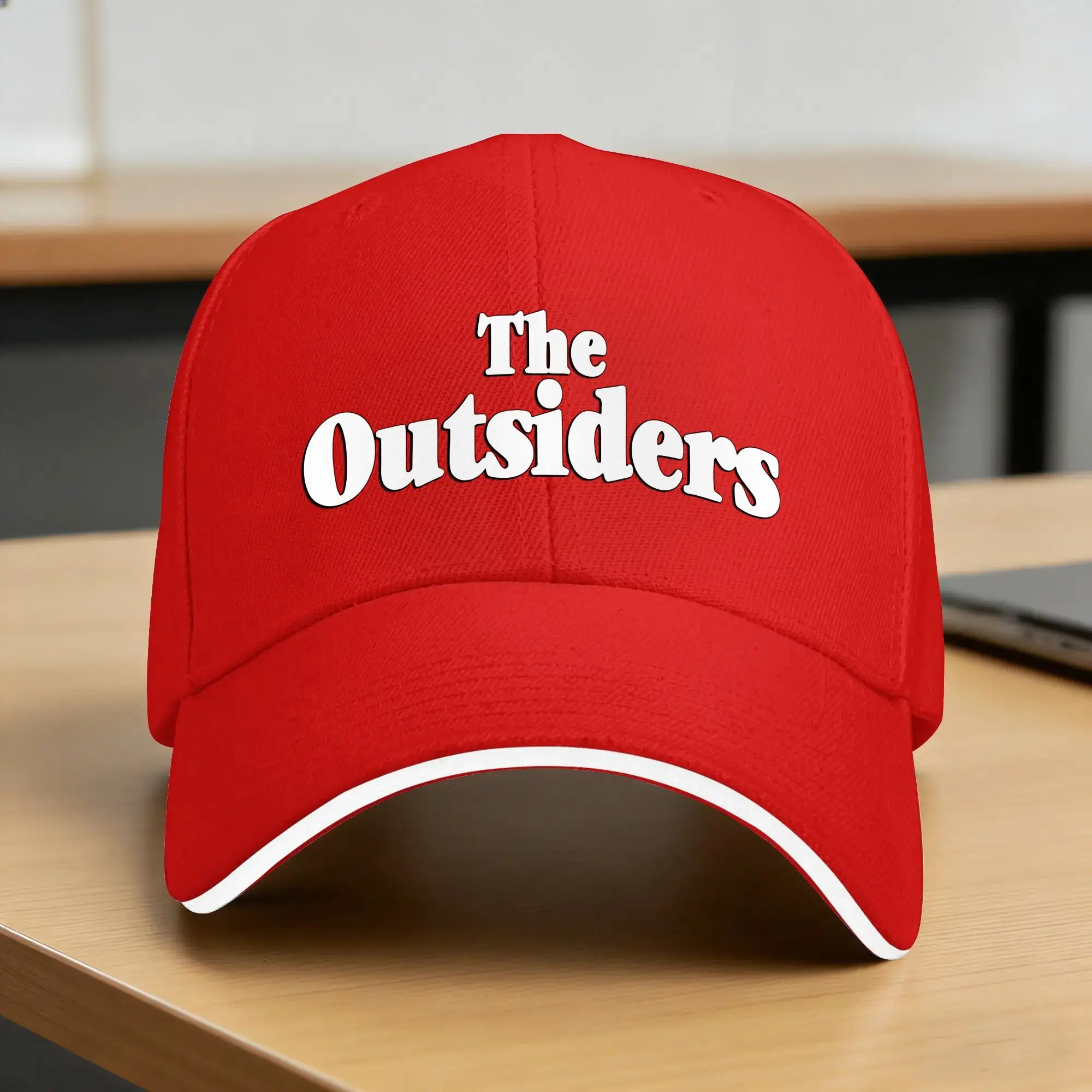 The Outsiders Greasers Baseball Cap  y2k Cool Hip Hop Hats Summer Female Male Tennis Skate Baseball Caps