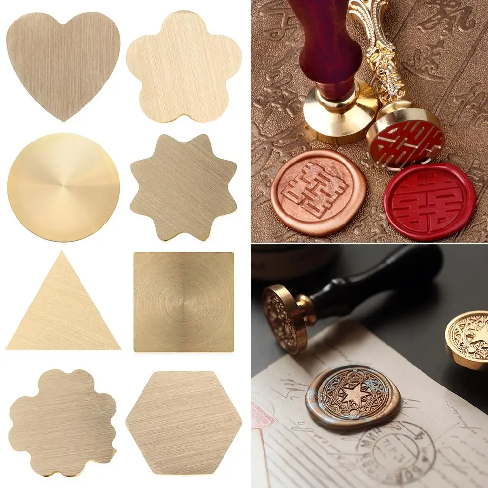 Card Wedding Invitation Love Heart Scrapbooking Seals Stamps Paint Seal Merry Christmas Wax Sealing Stamp Wax Copper Head