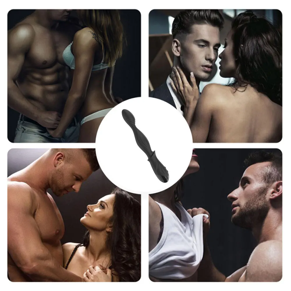 Electric Shock Anal Plug Prostate Massager Intelligent Heating Butt Plug Female Masturbator Anal Bead Erotic Sex Toys for Couple