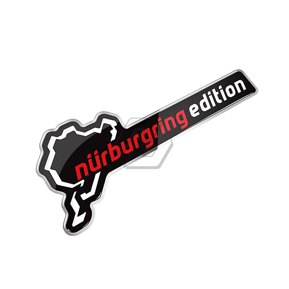 For BMW R1200GS Adventure F650GS F700GS F800GS 3D Resin N ü rburgring Edition Stickers Motorcycle Fuel Tank Stickers Stickers