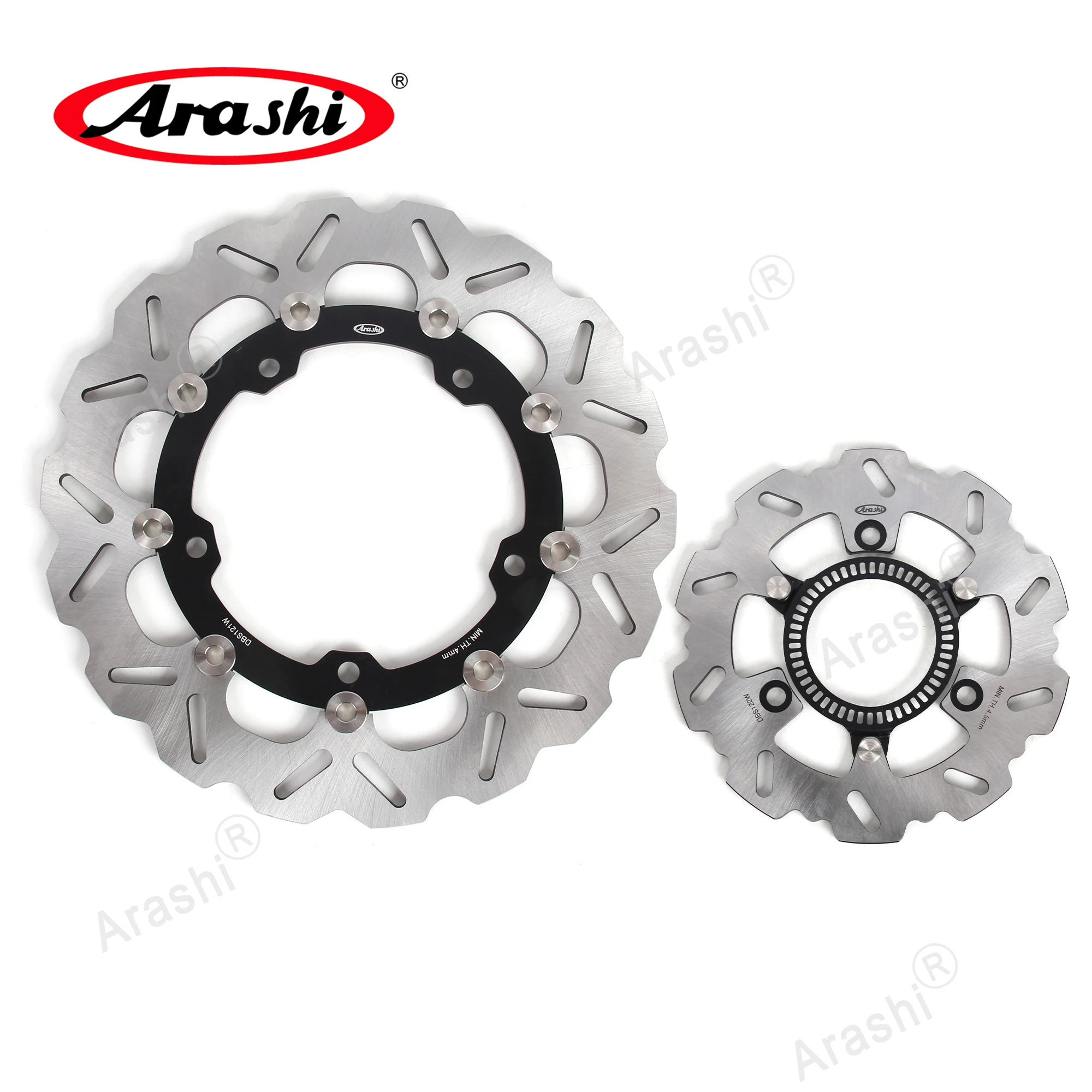 

Arashi CNC Floating Front Rear Brake Disc Rotor For KAWASAKI Ninja 400 ABS 2018 - 2024 Z400 Z 400 / EX400 / ABS 2019 2020 2021