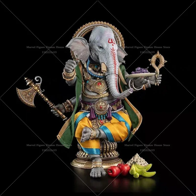 포 호스먼 한정판 1/12 스케일 코끼리 신 불교 문화 6인치 풀세트 액션 피규어 남성 군인 장난감 재고 있음