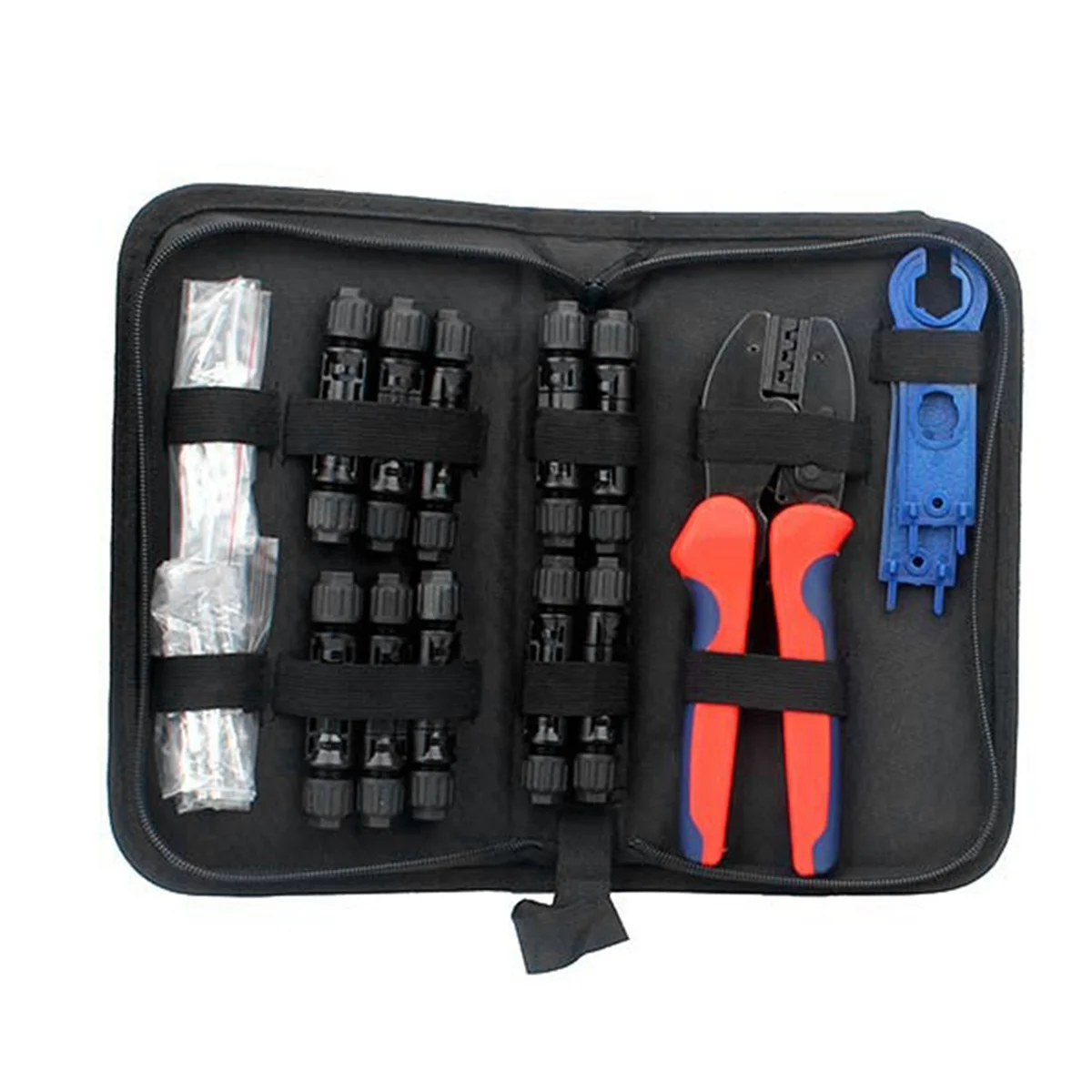 LY-2546B Wire Clamping Terminal Pliers Cold Pressing Terminal Kit Solar Crimping Tool Kit