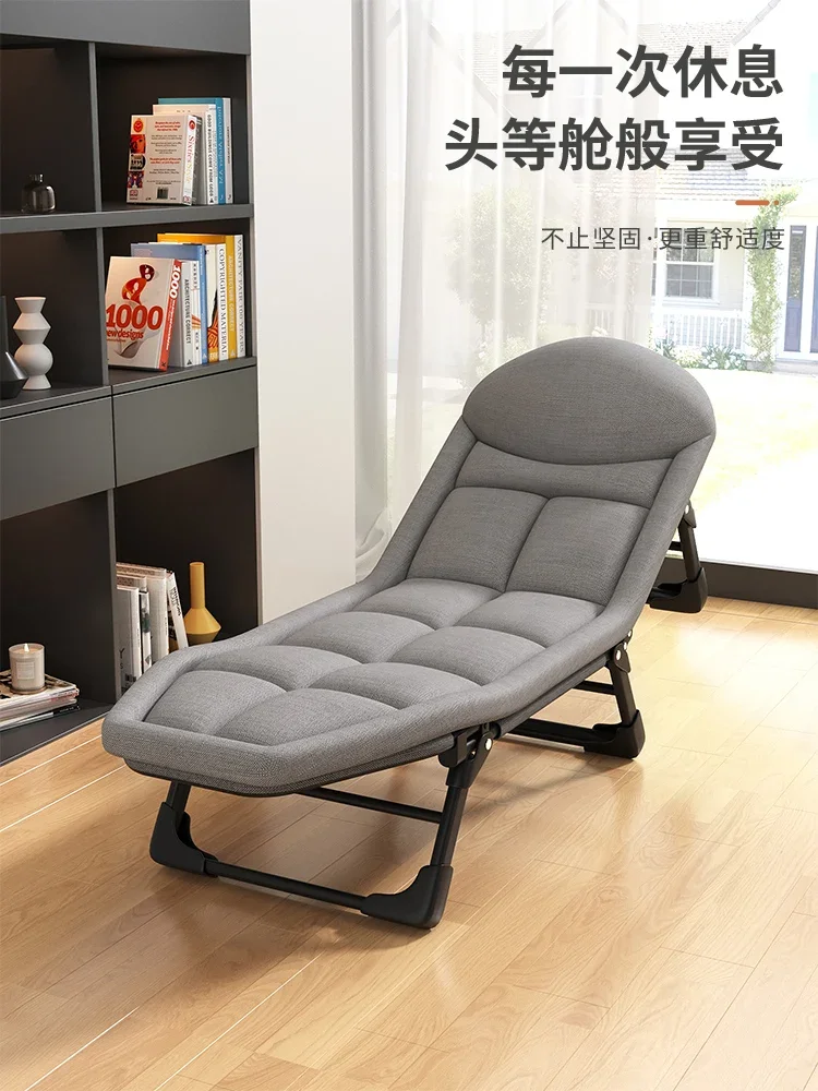 Folding sheet, single office lunch break recliner, home simple bed, hospital companion bed