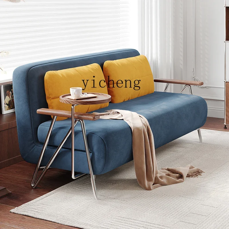 V7 furniture antique sofa bed folding dual-purpose new single sofa leisure chair