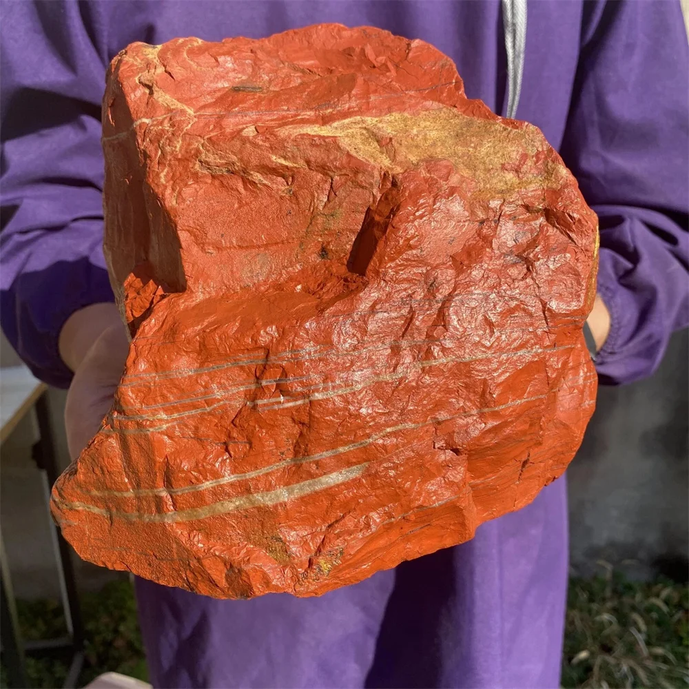 

Natural Red Jasper Crystal Stone, Energy Gemstone, Healing With Spiritual Energy, Home Decoration, Demagnetization Divination, G