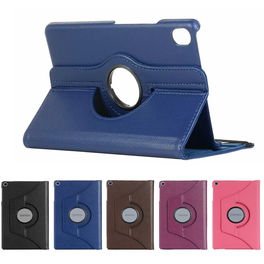 

360 Rotaing PU Leather Case For Samsung Galaxy Tab A 8.0 2019 Funda Stand Cover For Samsung SM-T290 T295 T297 Case +Film+pen