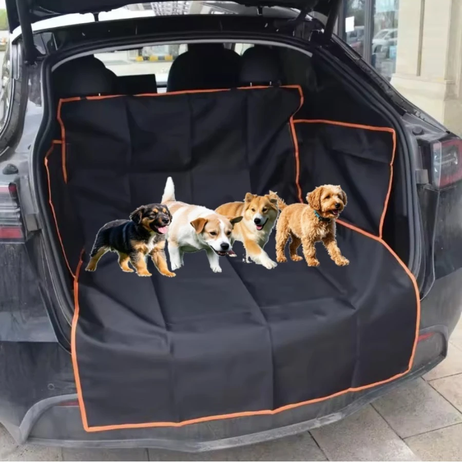 All-Weather Car Trunk Mat, Pet-Friendly Car Seat Cover, Durable Dog-Specific Car Cargo Liner - Fits Cars, SUVs, and Trucks