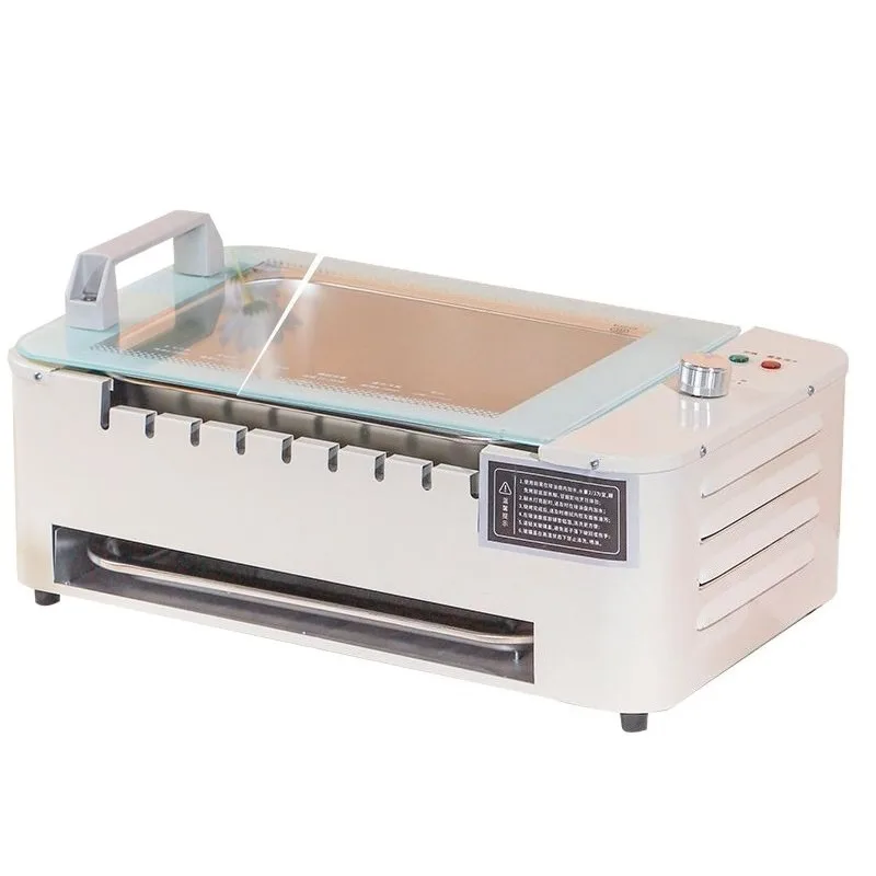 

Rotating barbecue integrated electric oven Household automatic smokeless skewers Multifunctional barbecue oven