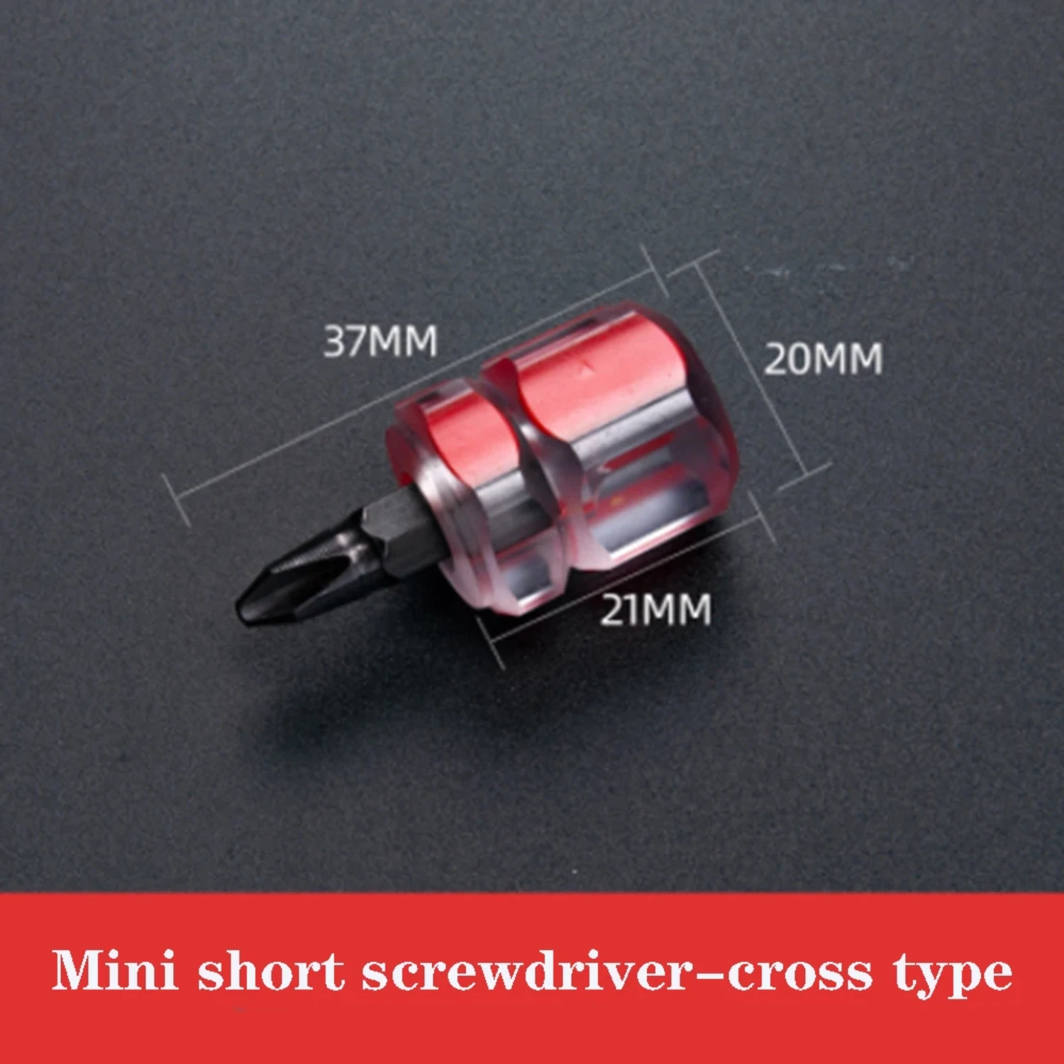 1PC Screwdriver Kit Set Mini Small Portable Radish  Screw Driver Precision Car Repair Tools Transparent Handle Repair Hand Tools