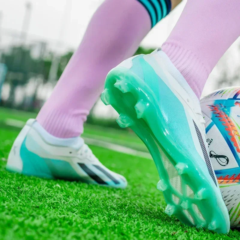 Original Men Soccer Shoes AG/TF Children Football Shoes Youth Football Boots Comfortable Athletic Training Cleat image 2
