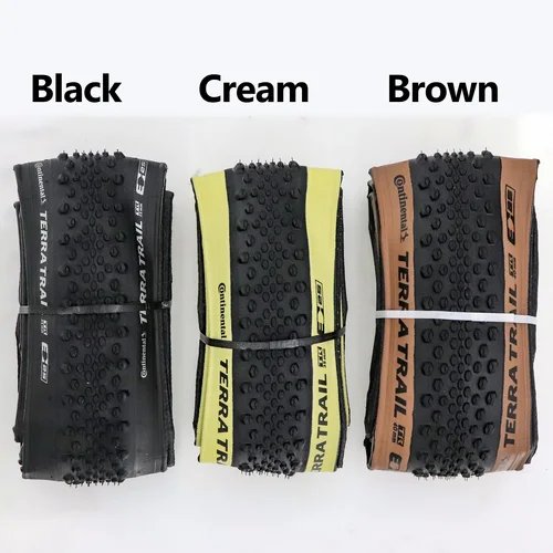 Imagen 2 del producto Continental Terra Trail 700c Tubeless Ready neumático Cyclocross Gravel 700x40/45c Bicicleta de carretera Pneumático TLR plegable Marrón