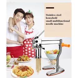 16 Type Household Noodle Press Stainless Steel Multifunctional Noodle Machine Small Noodle Machine