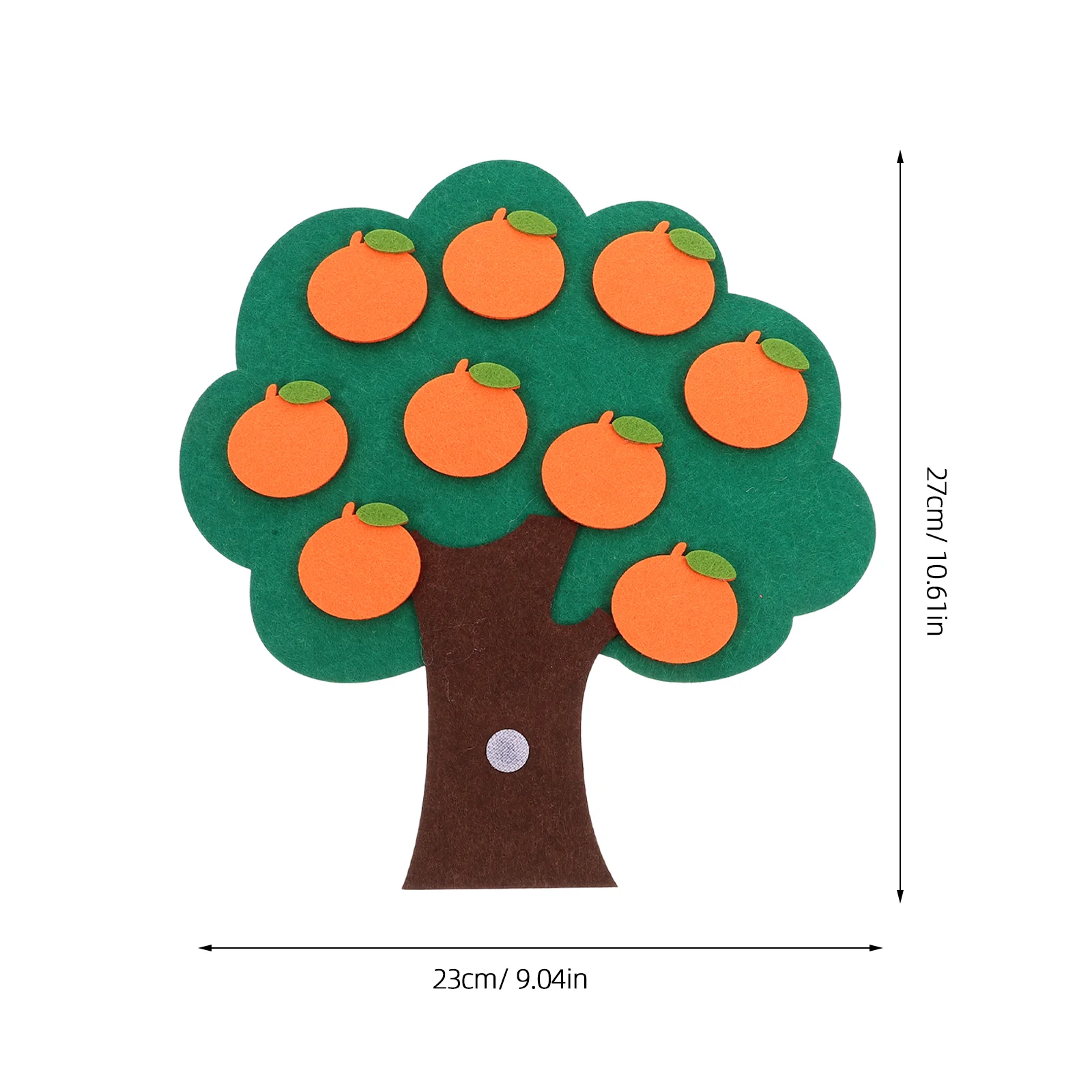 Filz Birnbaum Mathe-Spiele für den Unterricht Addition und Subtraktion mit den Zahlen 1-10 im Kindergarten Klassen zimmer