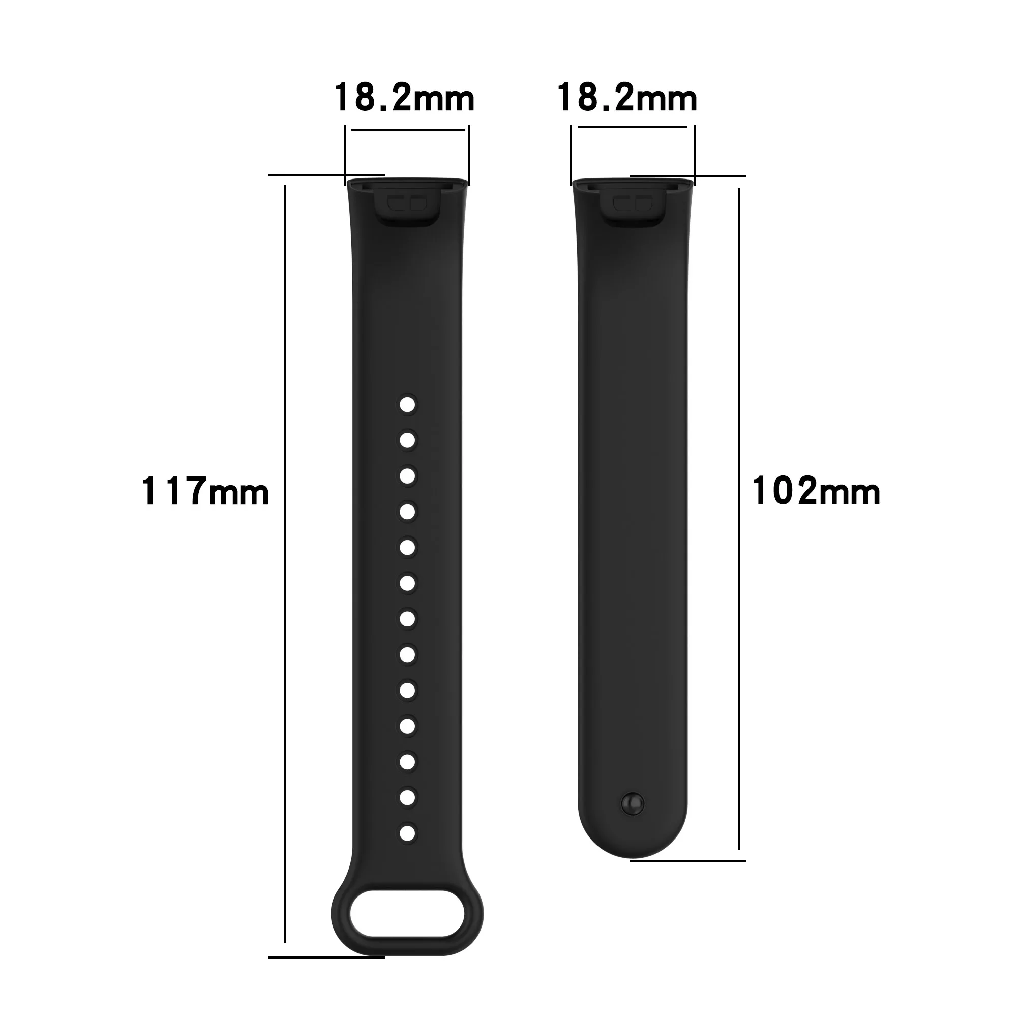 For Redmi Smart Band Pro Replacement Watchband Soft Silicone Sport Wrist Strap For Xiaomi Redmi Band Pro Bracelet Accessories