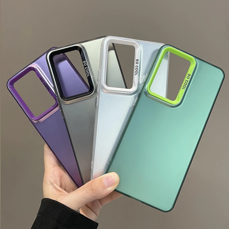 For Xiaomi POCO F5 Pro Hard PC Matte Lens Protective Back Cover Case For Xiaomi POCO F4 GT F3 X5 Full Cover Phone Shell housing