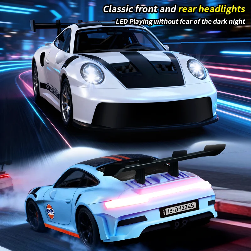 YIMI Auto da Corsa Telecomandata 4WD in Miniatura - Modello con Funzione Drift e 2 Telecomandi