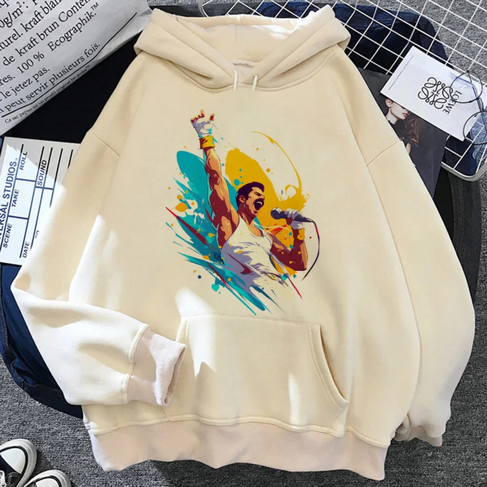 Queen hoodie printed design funny comic casual wear youthful manga teen tracksuits sweatshirts casual wear graphic funny