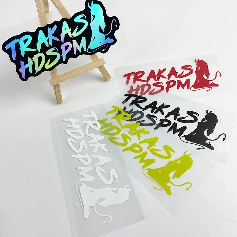 1PC TRAKAS HDSPM Funny Motorcycle Stickers Waterproof Motorbike Front Fairing Fuel Tank Side Panels DIY Body Durable Vinyl Decal