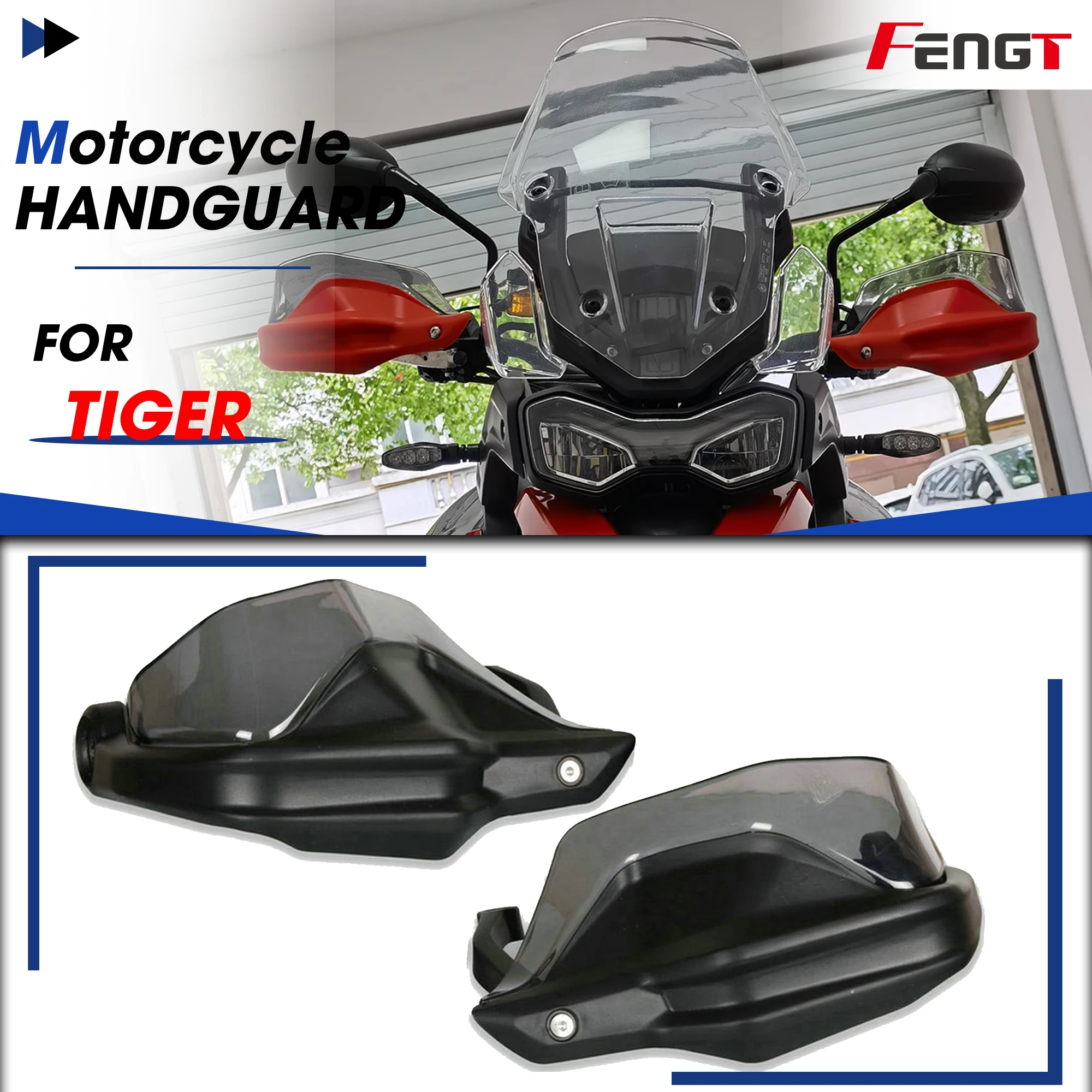 

For TRIUMPH TIGER900 TIGER850 TIGER800 TIGER950 TIGER1200 Motorcycle Handguard Hand Wind Shield Guard Protector Tiger Handle