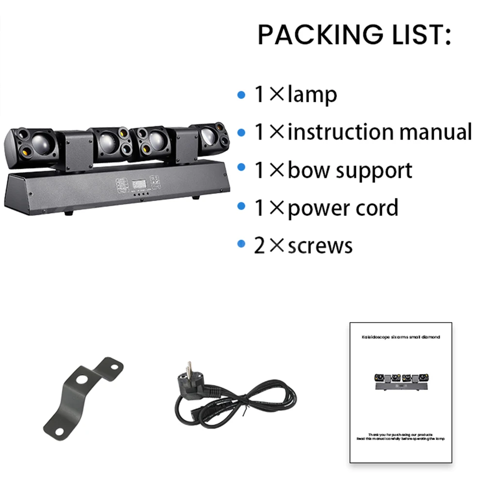 80W Disko Partisi RGBW Uzaktan Kumandalı Çift Başlı LED Hareketli Kafa Işın Lambaları DMX512 DJ Ekipmanı Sahne Aydınlatması Etkinlik Kulüp Noel İçin