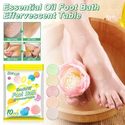 Detoxifying Foot bath Tablet Remove Odor Promote Blood Circuit Relieve Leg Fatigue Swelling Improve Sleep Body Detox Foot Soak