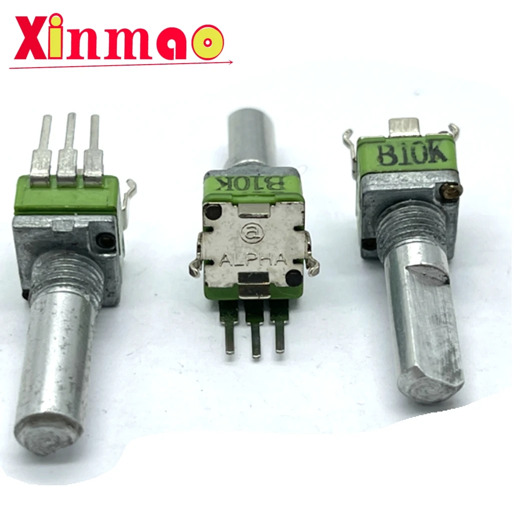 ALPHA Taiwan RD901F-40-00D Precision Single Link Potentiometer B10K Axis Length 20mm Half Axis