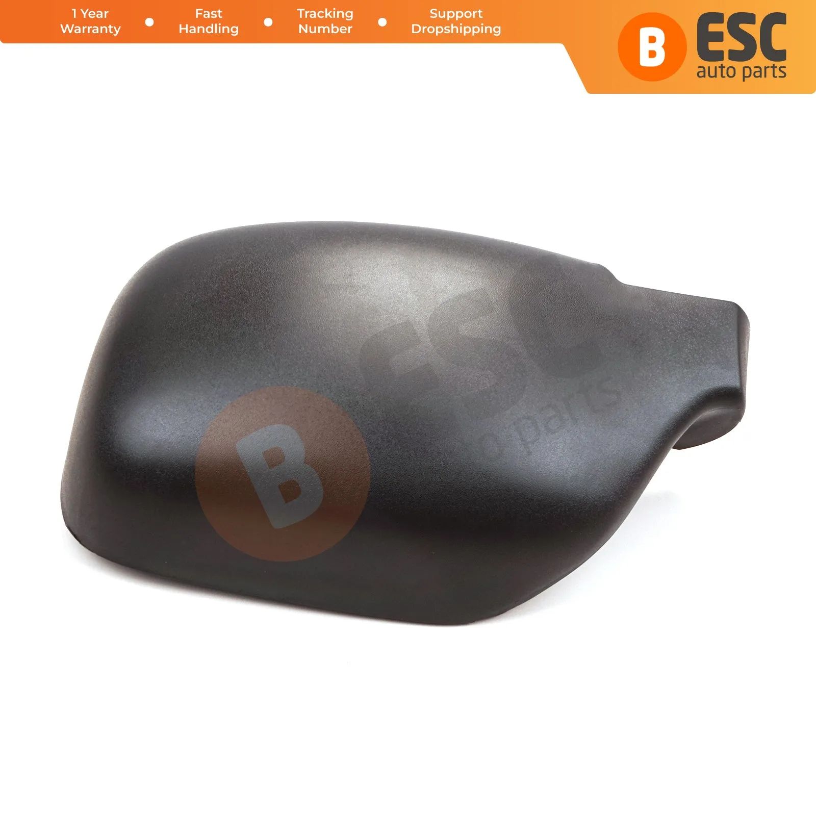 ESP1110-1 Side Wing Mirror Scull Cap Cover Left 8200245171 for Renault Kangoo Nissan Kubistar 1997-2008 Peugeot 405 