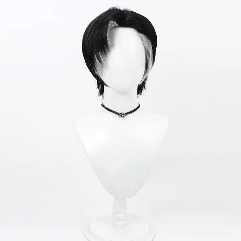 شعر مستعار Arknights Rainbow Six Siege Doc التنكري باللون الأبيض يسلط الضوء على جذور مضاعة هدية الهالوين #5