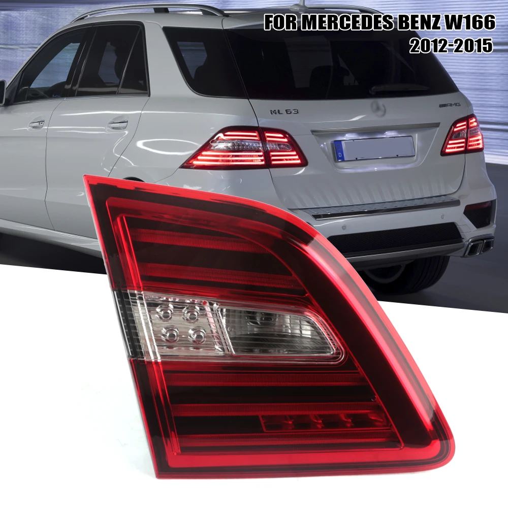 Tylne światło Do Mercedes Do Benz W166 Tylne światło tylne LED Światło tylne Do ML300 Do ML350 Do ML400 2012-2015 Akcesoria samochodowe