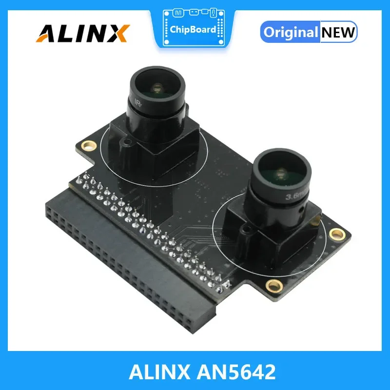 ALINX AN5642: 5MP OV5640  Binocular Camera Module for FPGA Board