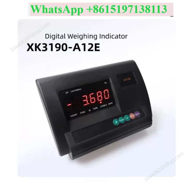 XK3190-A12E Instrument English version Export weighing display Electronic scale Weighing head