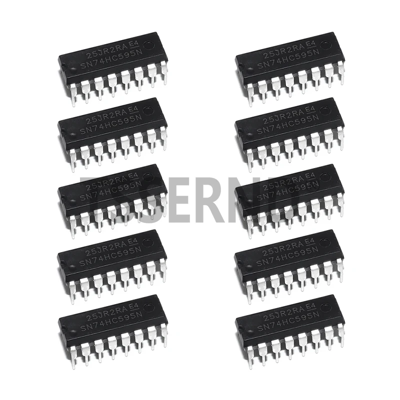 10PCS SN74HC595N DIP16 DIP 74HC595N 74HC595 DIP-16 SN74HC393N 74HC393 SN74HC590AN 74HC00N SN74HC590N 74HC590N