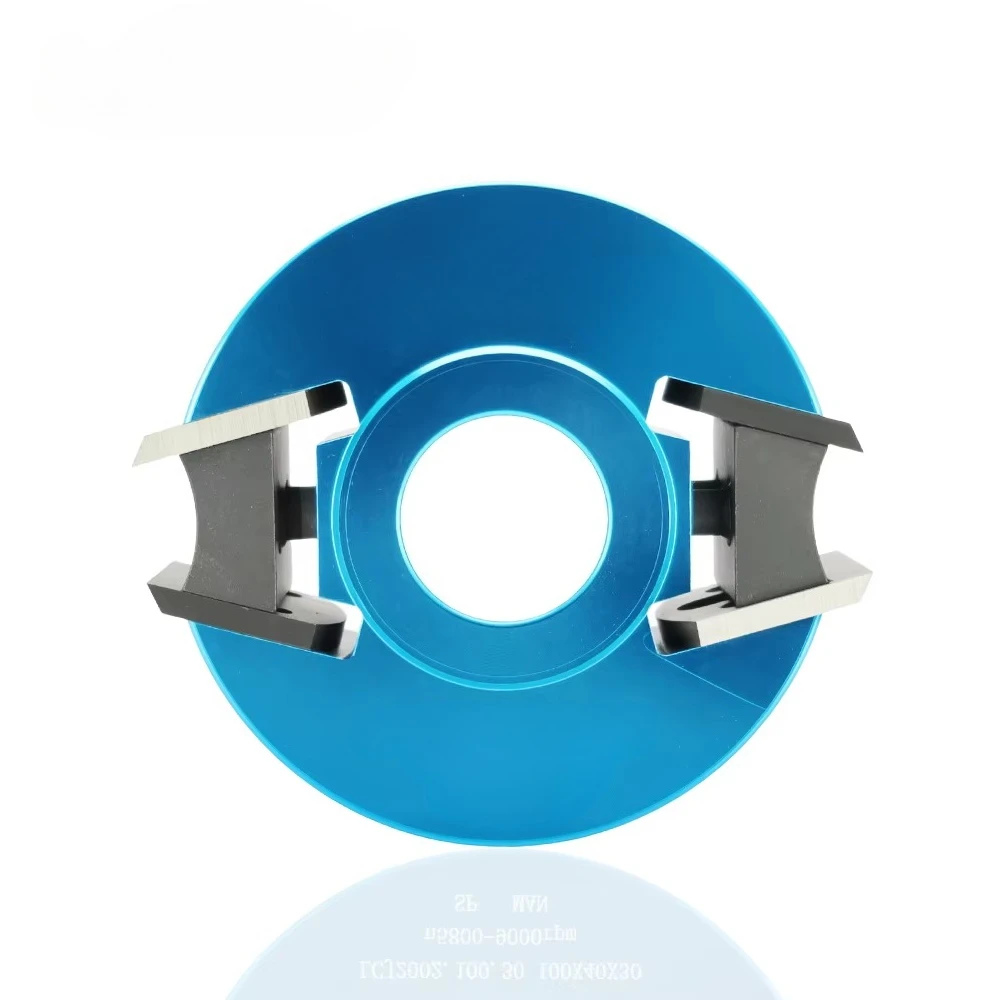 Tideway Flat Milling Cutter Face Milling Cutter Reversible Blades Manual Feeding Cutter Head