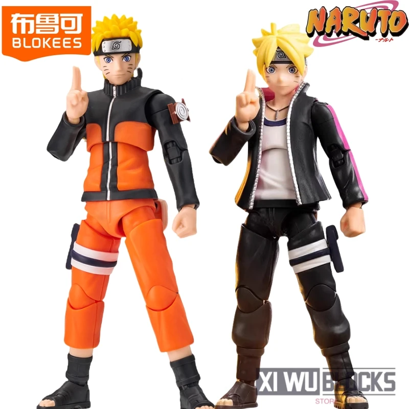 

Строительные блоки BLOKEES NARUTO, человек за пределами версии, Узумаки Наруто Узумаки Боруто, модель сборки игрушек, коллекция украшений, подарки