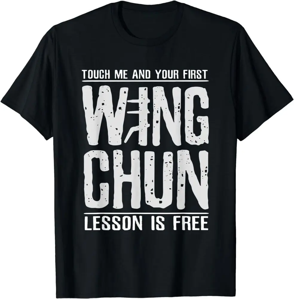 Kung Fu Design For A Chinese Martial Arts Fan Wing Chun T-Shirt Anime Graphic T-shirts For Men Clothing Women Short Sleeve Tees