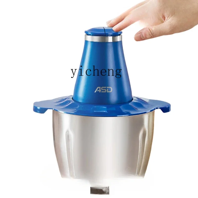 Meat Grinder Vegetable-Cutting Machine Household Electric Small Stainless Steel Multi-Function Automatic Meat Grinderc28