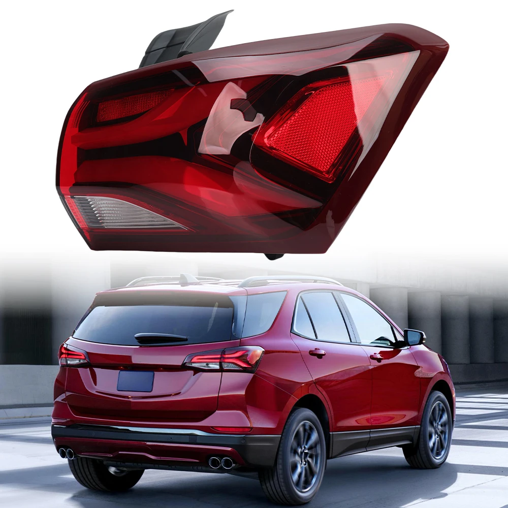 

1 шт. Наружный правый задний фонарь для Chevrolet Equinox 2022-2023: светодиодный задний фонарь, габаритный огонь, стоп-сигнал, указатель поворота, запчасти