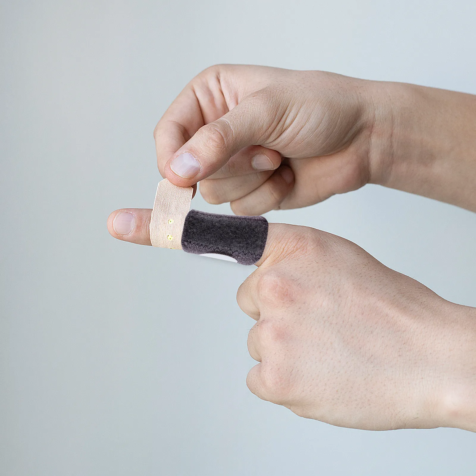 

Набор из 5 регулируемых фиксаторов для пальцев: легкие, из алюминиевого сплава, с подкладкой из полиэстера, для фиксации пальцев при растяжениях