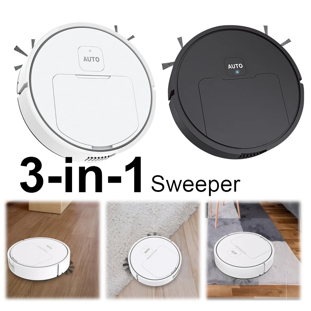 Automatic Cleaning Sweeping Machine USB Rechargeable Quiet Cleaning Sweeper Robot Smart Navigation To Avoid Objects Robot Vacuum