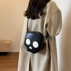 Nowość Halloween Ghost Bag Gift Women Gothic Shoulder Bag Devil Skull Funny Crossbody Bags Female Girls Ghost Handbags Purse