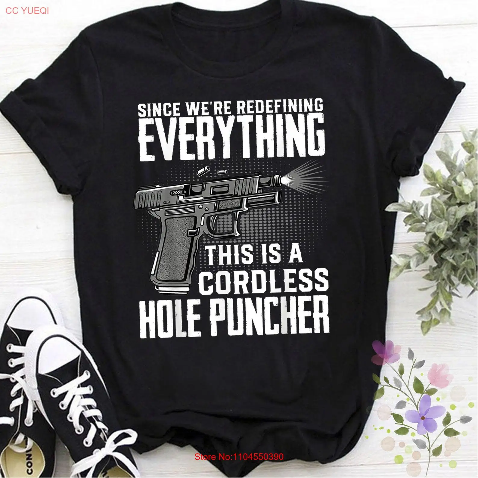 

Мужская футболка Pro Gun с момента нас есть Redefining Everything Cordless Hole Puncher США Патриотические s для папы