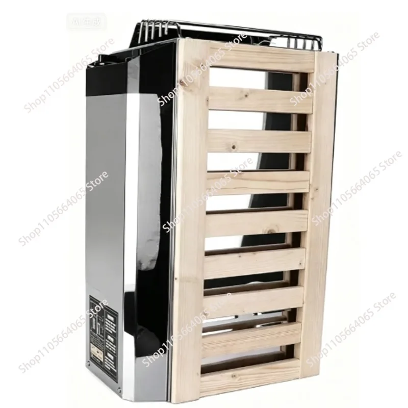 1pcs 220V 3600W Home Stainless Steel Mini Sauna Stove Sweat Stove Sauna Equipment Internal Control Furnace