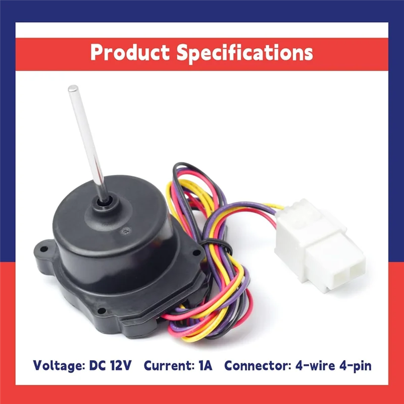 A92P EAU65058511 Refrigerator Condenser Fan Motor Assembly Compatible Motor Parts Replace RFD3410A111A