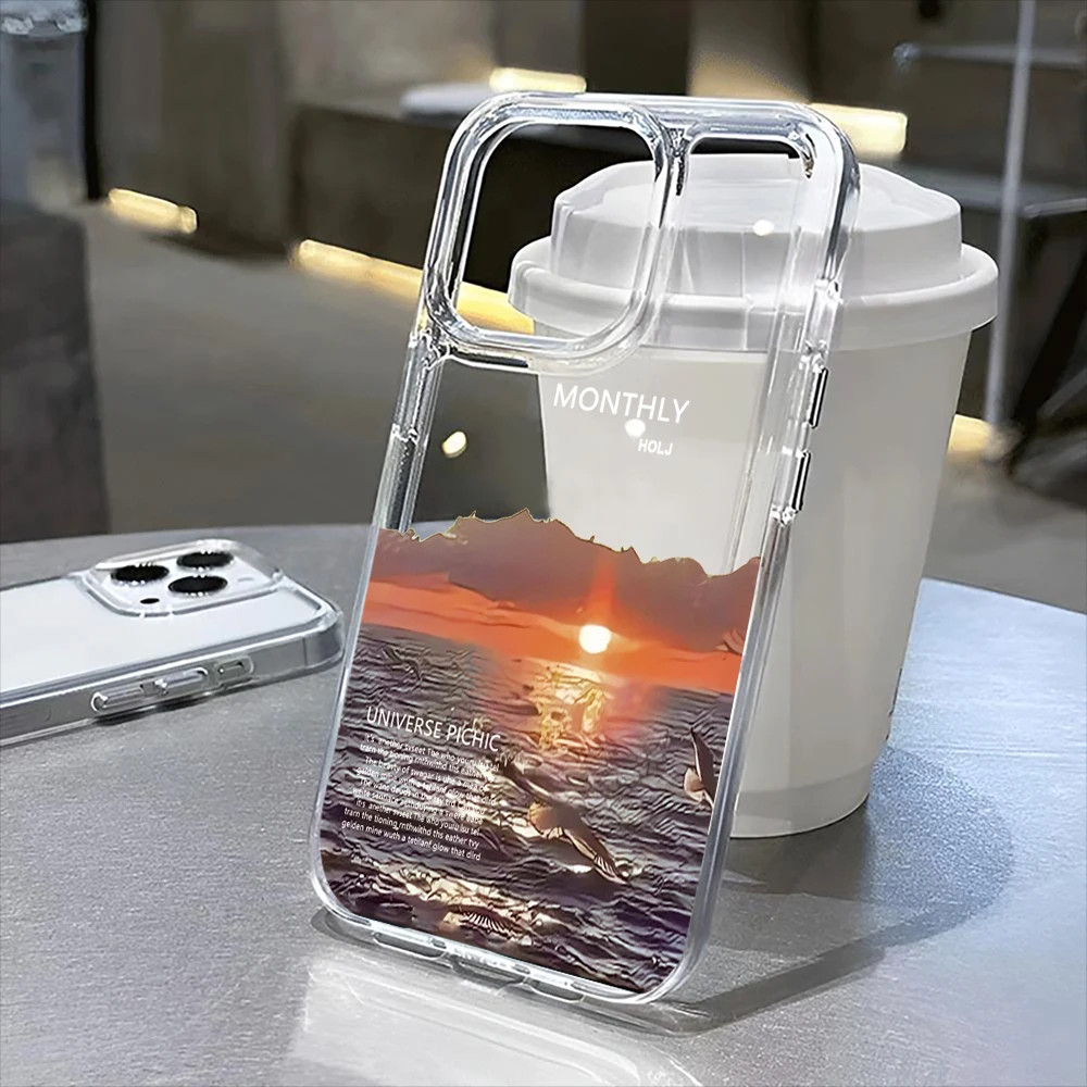 

Чехол Scenic Mountain peaks для iPhone 16Pro Max 16Pro 16Plus 16 15 Pro Max 15Pro 15 13 13Pro 14 12 11Pro Max Plus