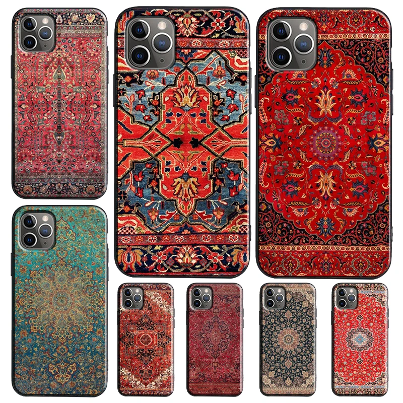 Persian rug art Case For Oppo A80 A40 A60 A18 A38 A58 A78 A98 A96 A76 A16 A94 A74 A54 A15 A17 A57 A77 A5 Pro