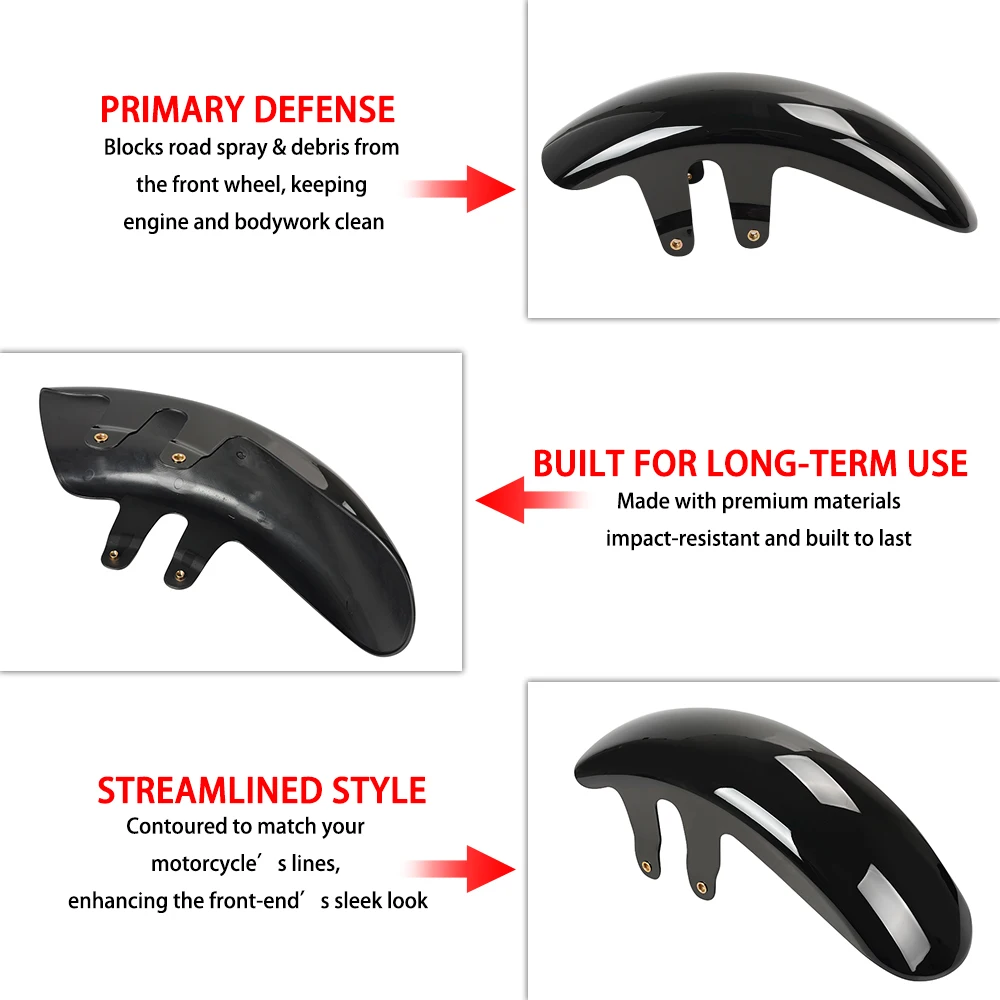 Motorcycles Accessories Front Fender Mudguard Fairing Fit For Harley Touring CVO 117 121 Street Glide  Road Glide ST 2023 - 2025 view 3