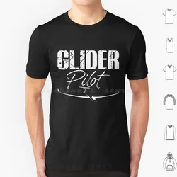 Glider Pilot | Gliding Soaring Sailplane Soar Fly T Shirt 6Xl Cotton Cool Tee Idea Glider Pilot Glider Pilot Gliding Soaring