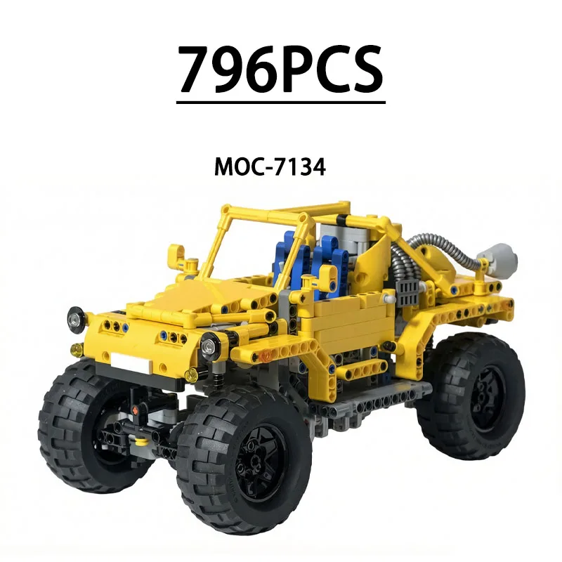 

MOC-7134 Power-Boost Off-Road Vehicle Building Block Model Decoration 796 PCS Birthday DIY Toy Holiday Christmas New Year Gift